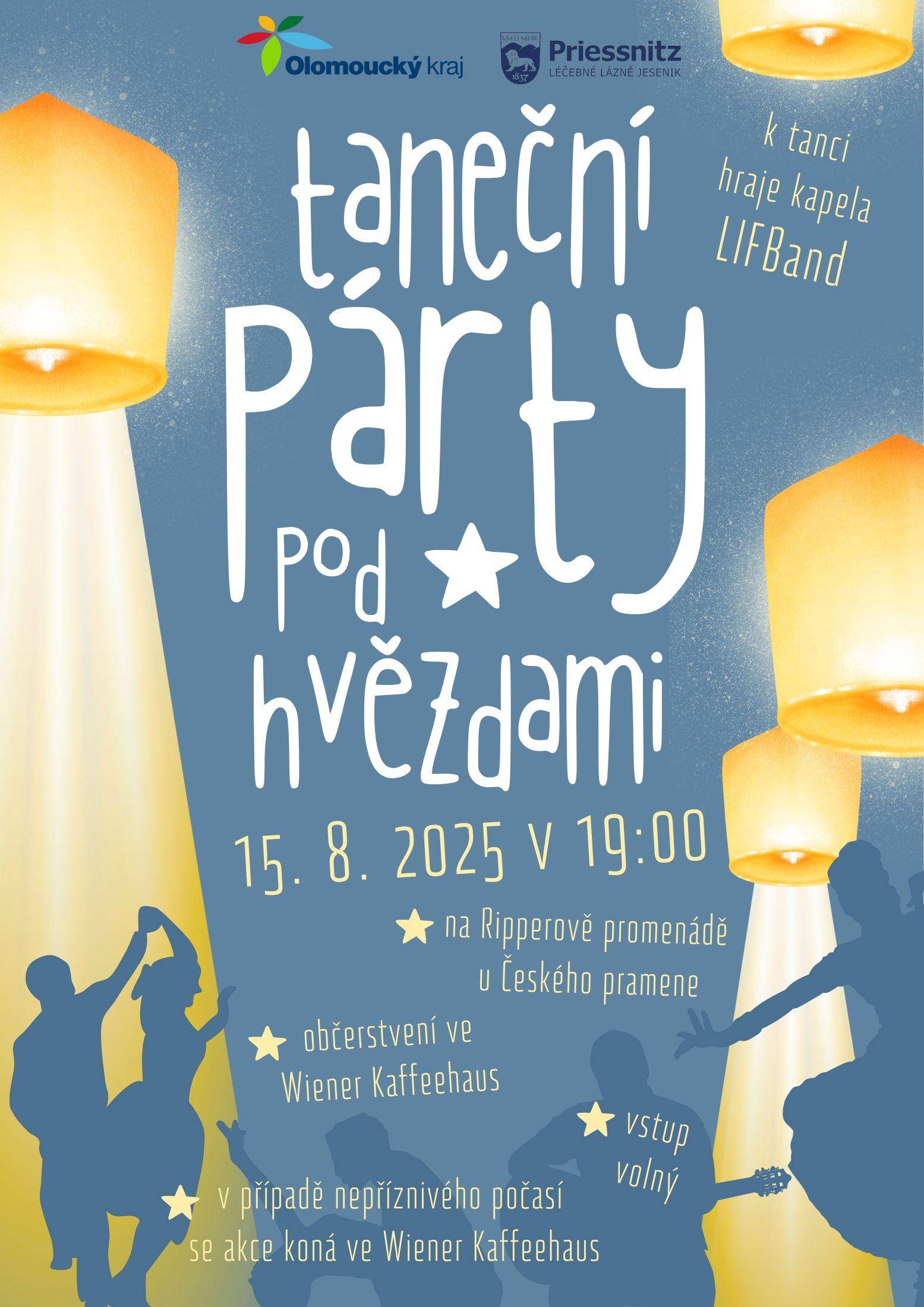 Taneční party pod hvězdami
