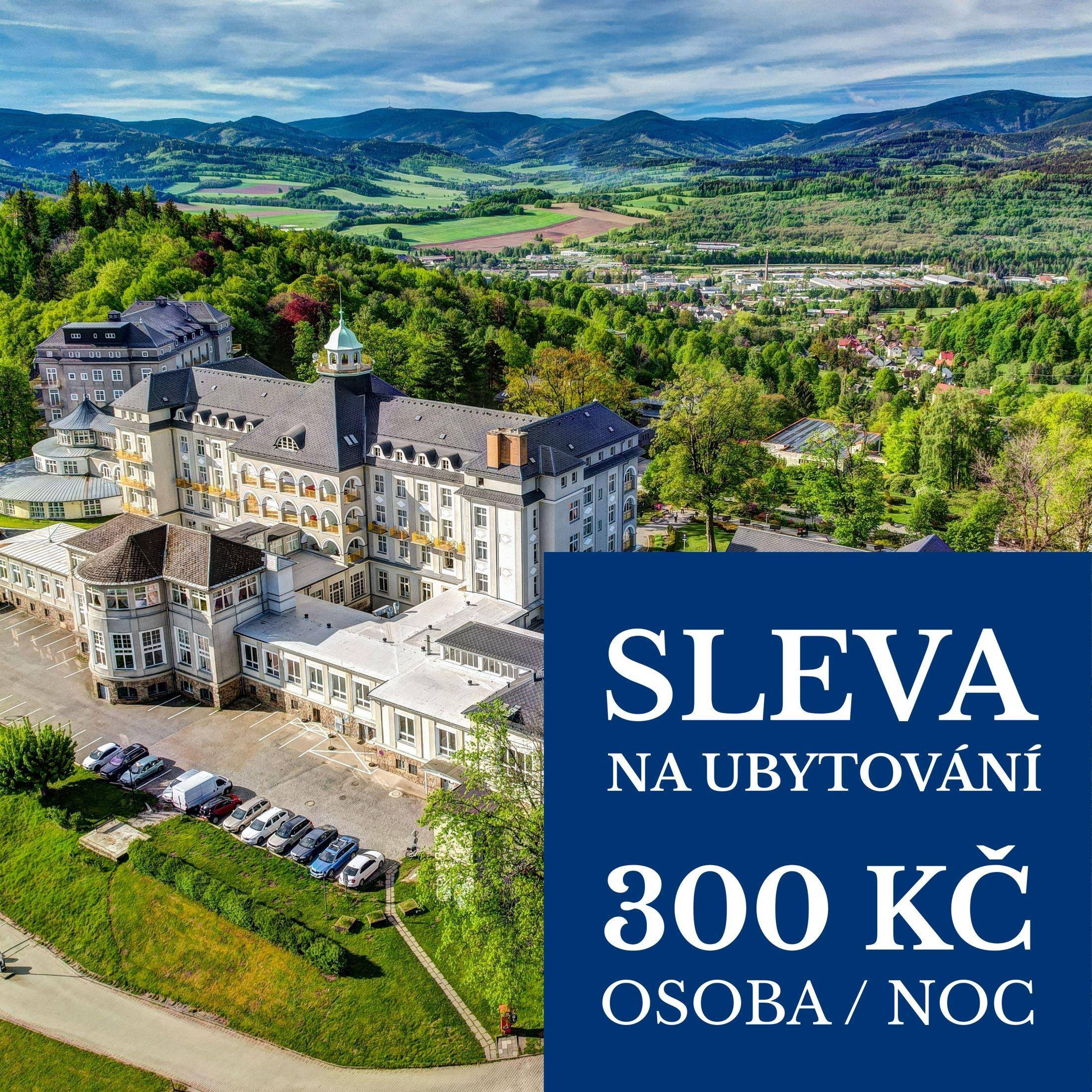 Vouchery pro Jeseníky  - sleva 300 Kč osoba / noc u nás pokračuje.