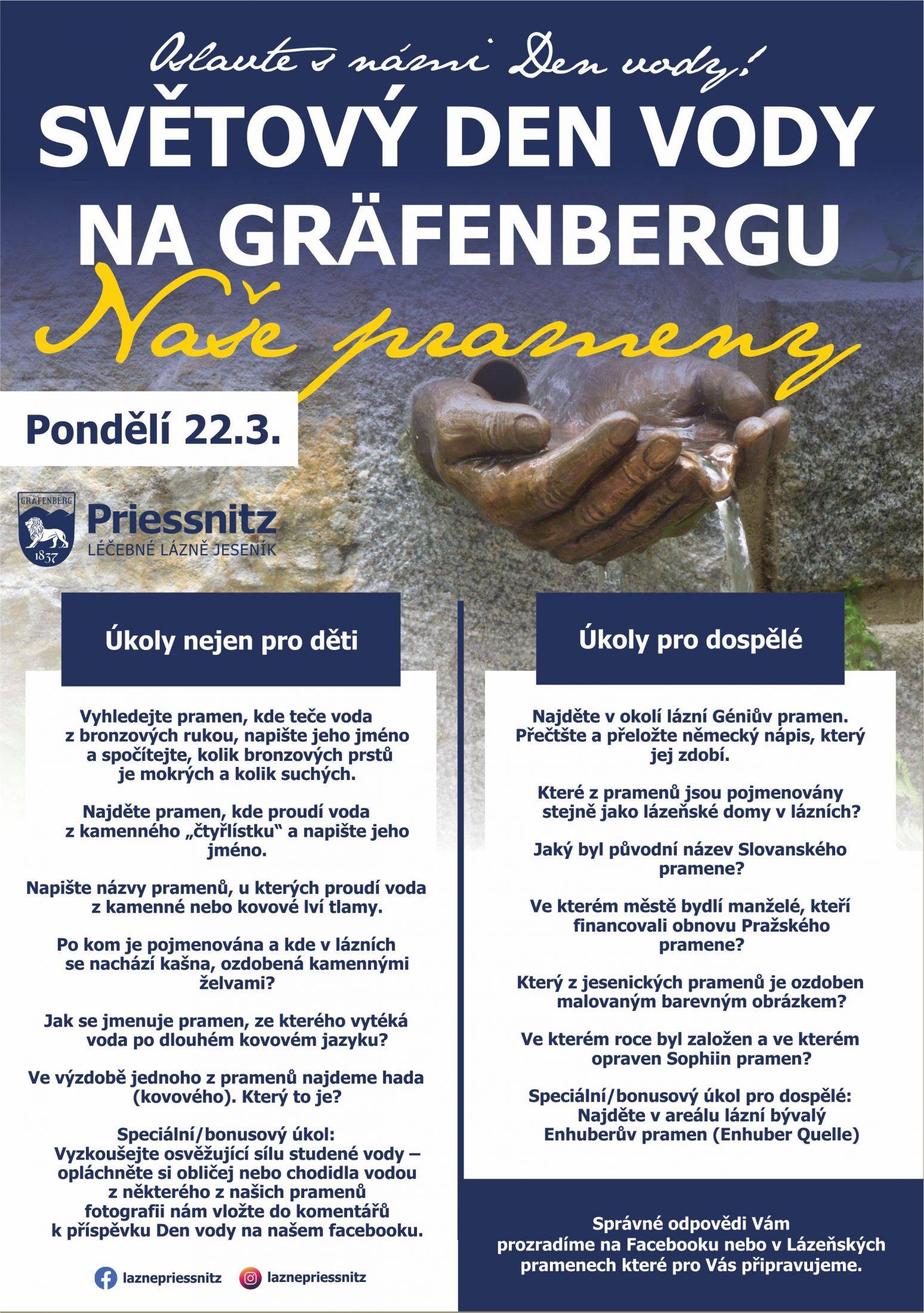 Oslavte s námi den vody