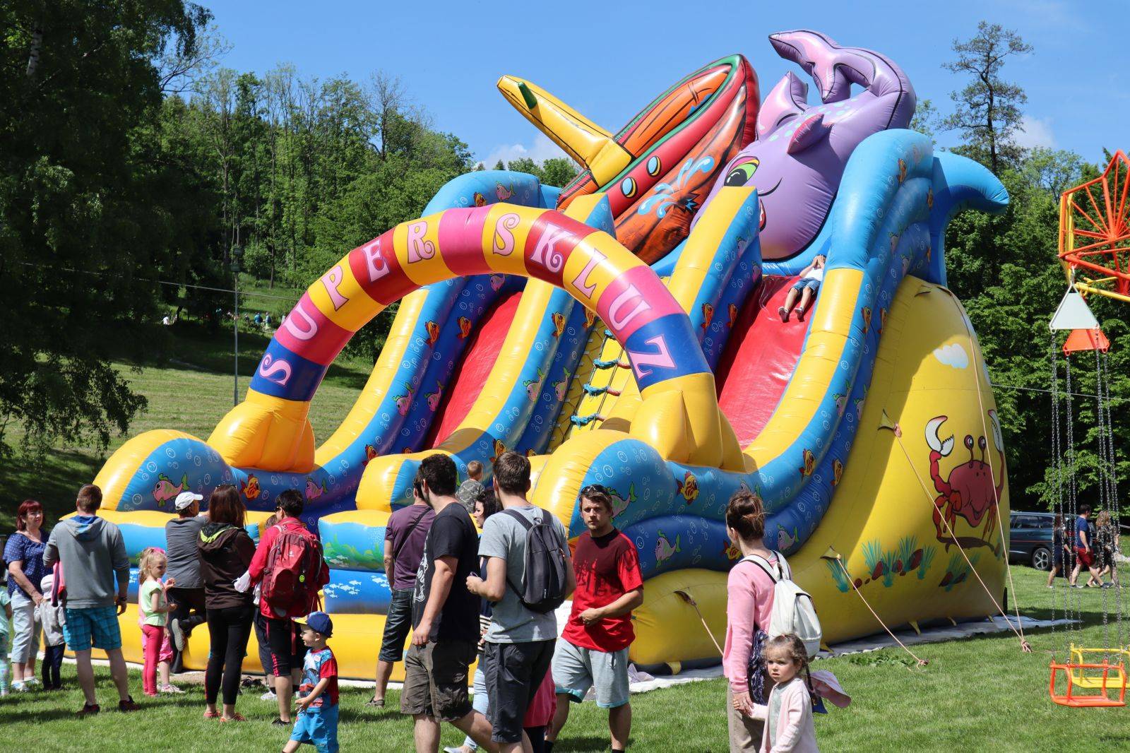 Sobotní den v lázních patřil dětem! 