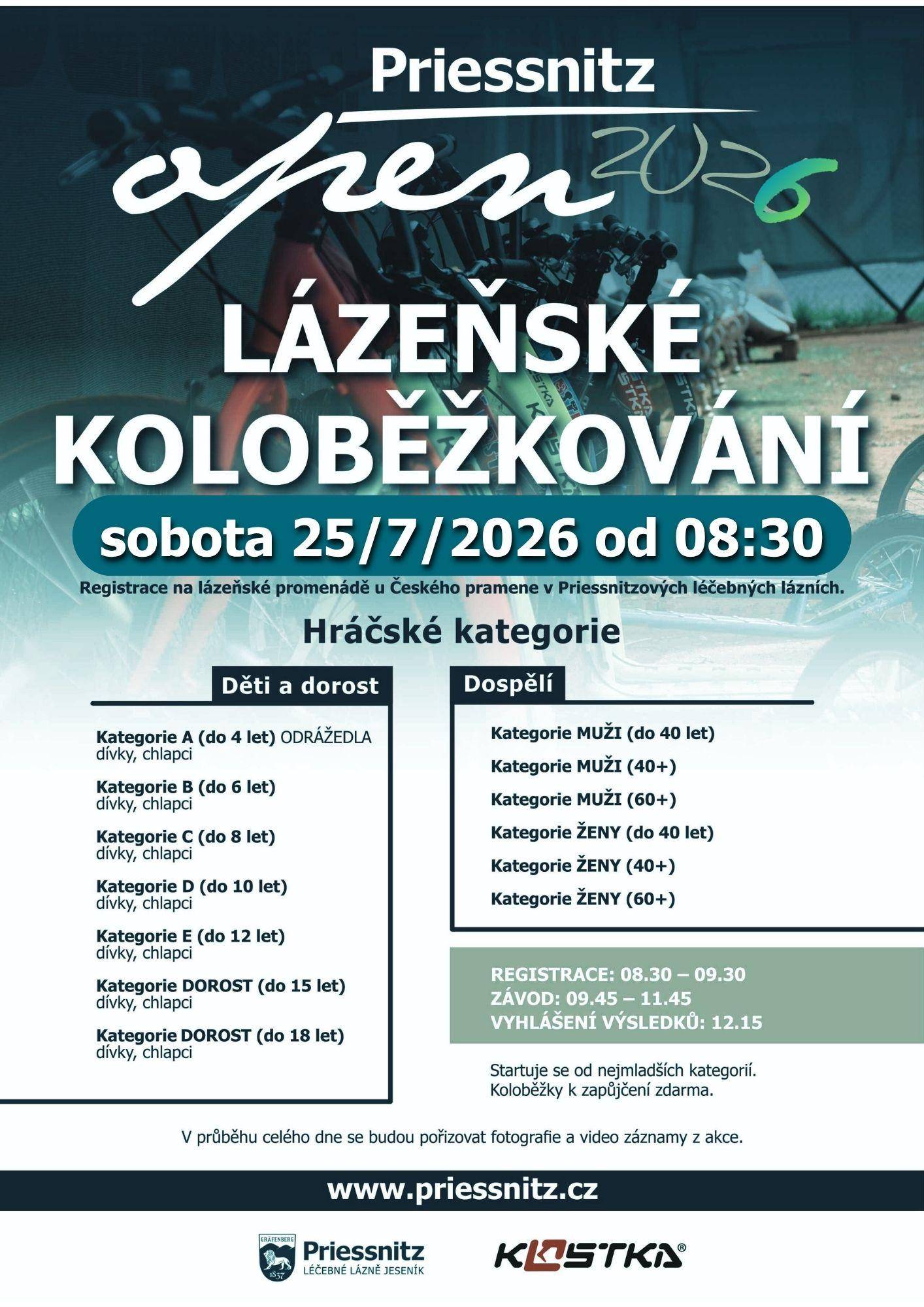 Lázeňské koloběžkování 25. 7. 2026