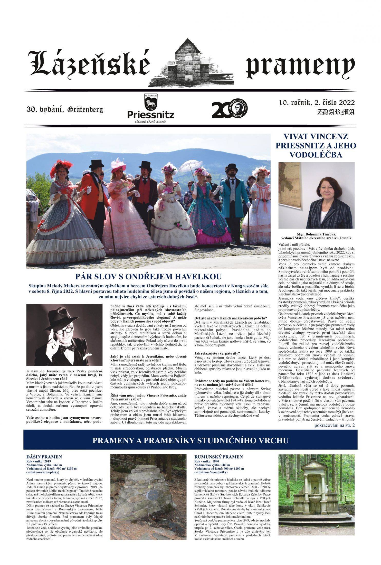 Lázeňské prameny 2/2022