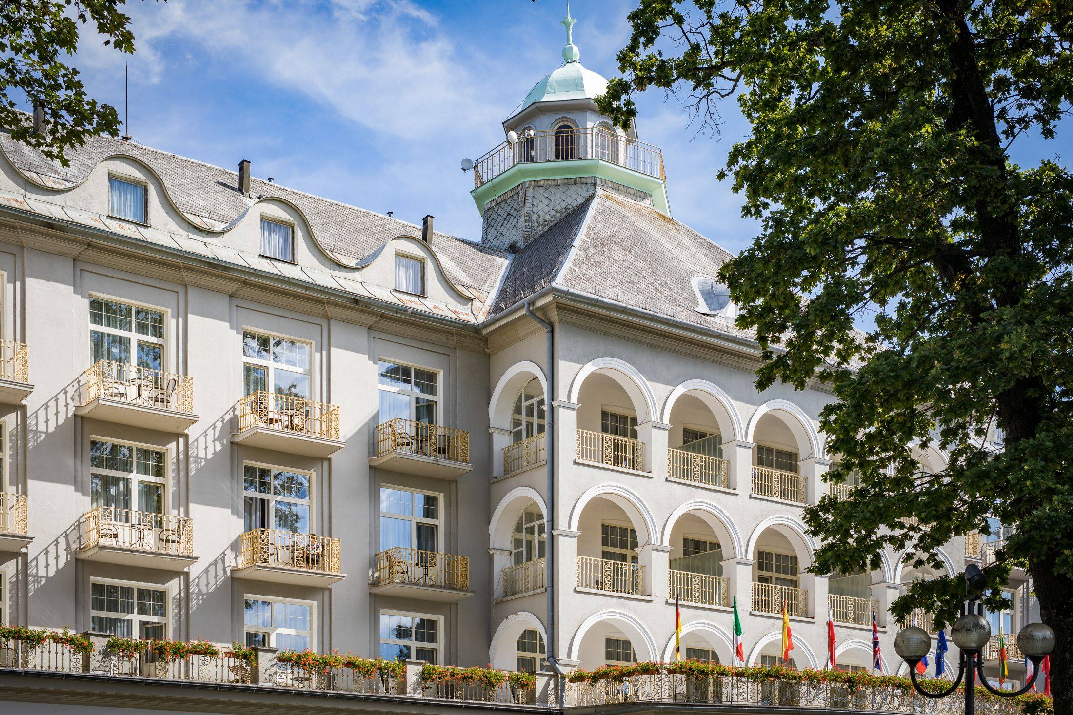 Lázeňská vyhlídka mimo provoz