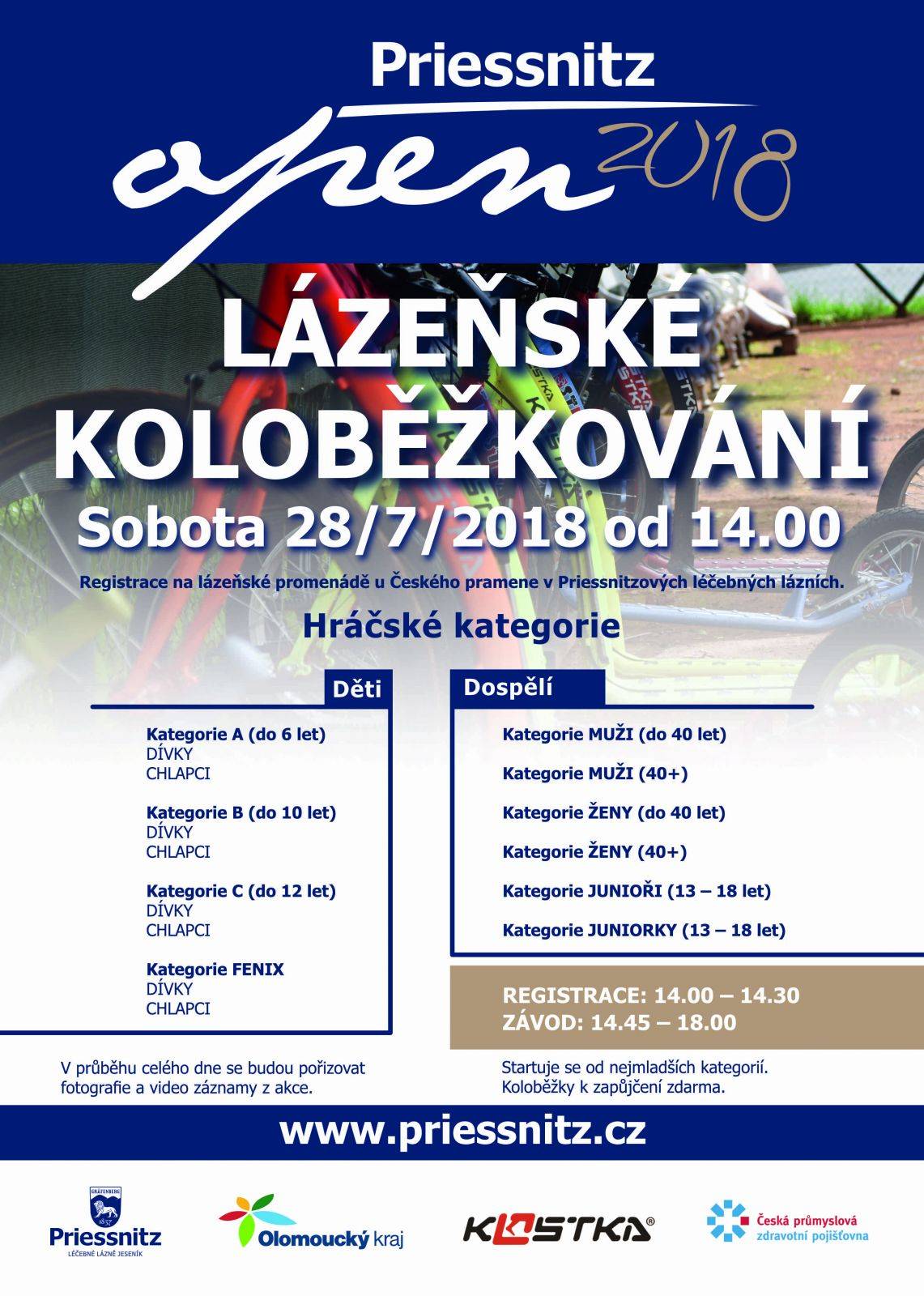 Lázeňské koloběžkování 28. 7. 2018