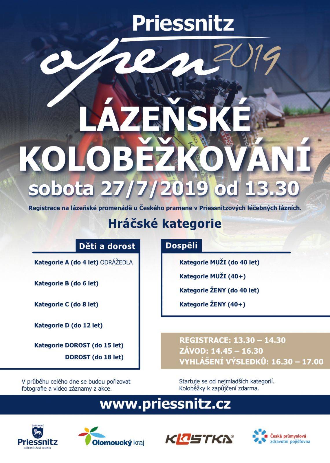 Lázeňské koloběžkování 27. 7. 2019
