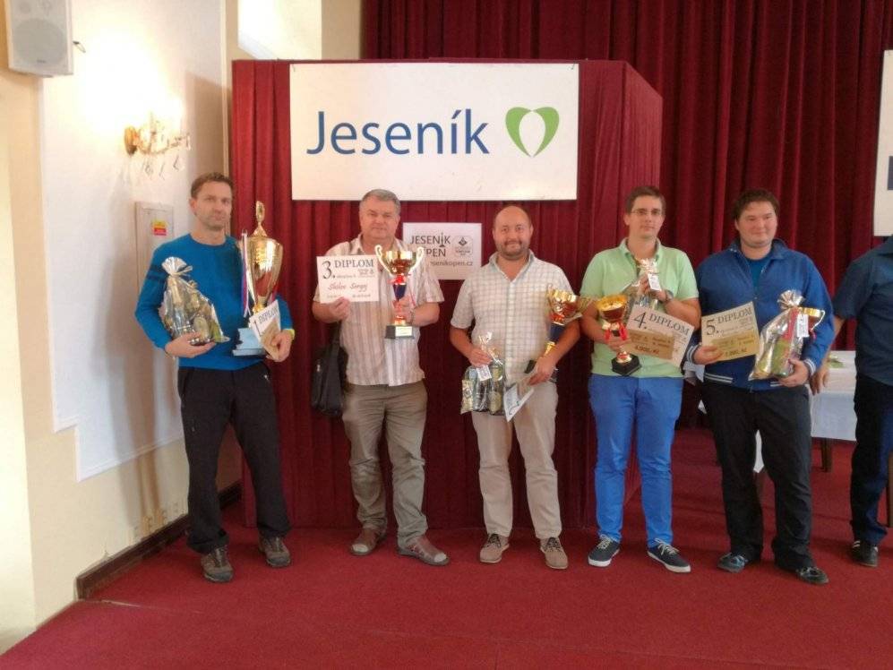 28. ročník mezinárodního šachového turnaje JESENÍK OPEN již zná své vítěze