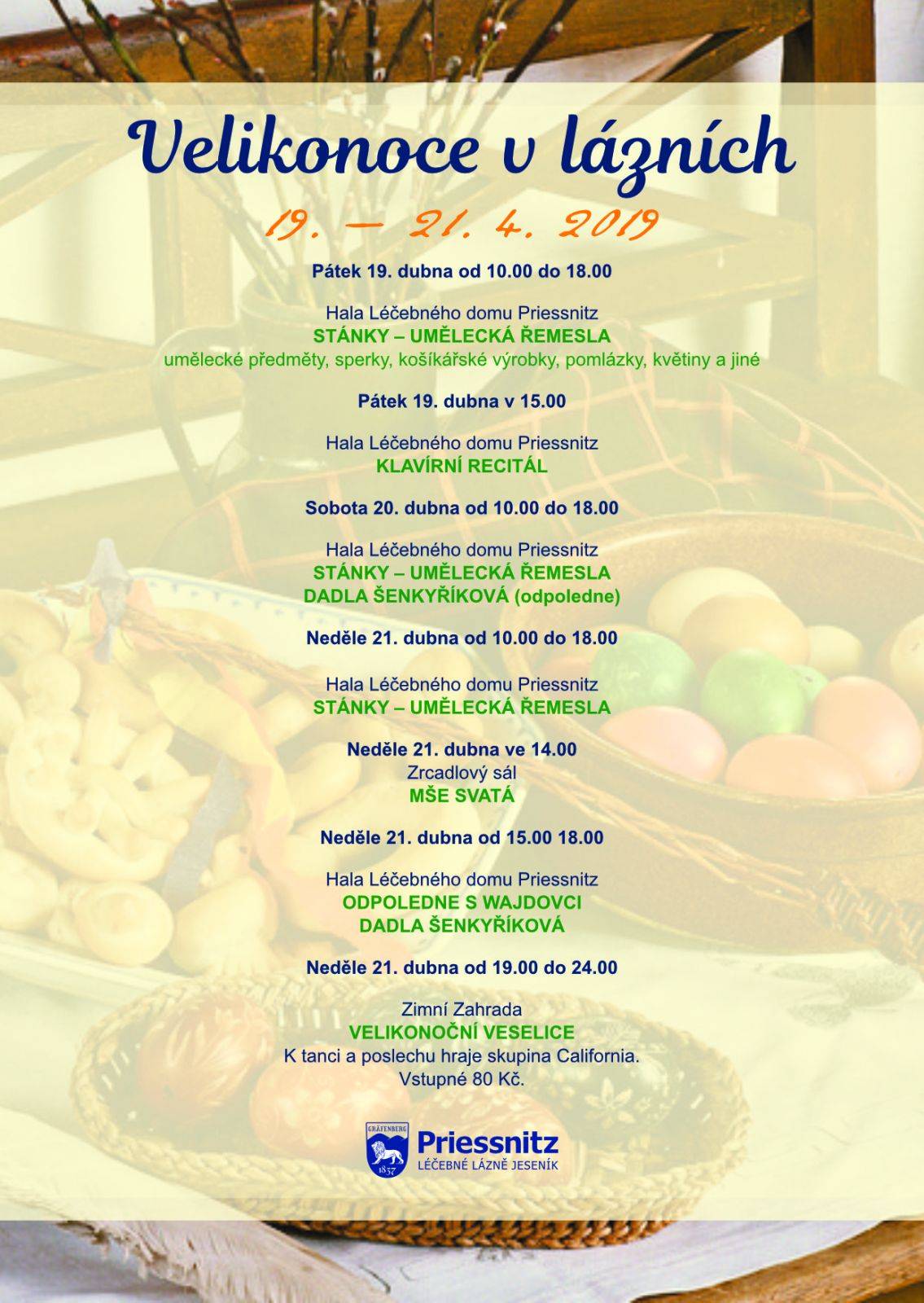 Velikonoce v lázních