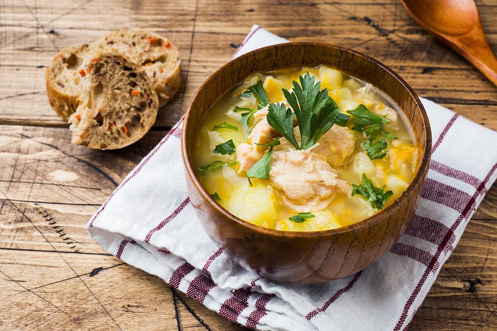 Polévkový obědový bufet