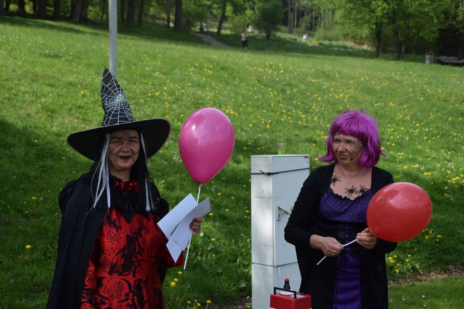 Pálení čarodějnic v lázních