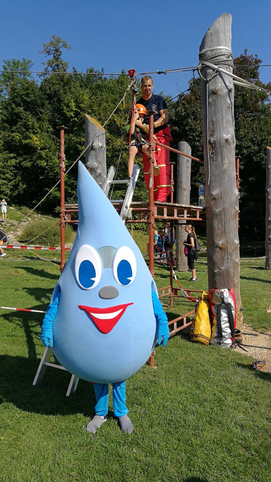 Maskot Veselých lázní