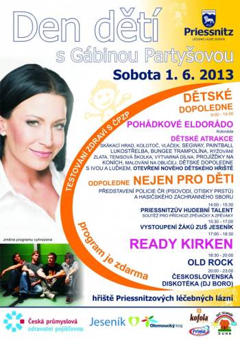Den dětí s Gábinou Partyšovou
