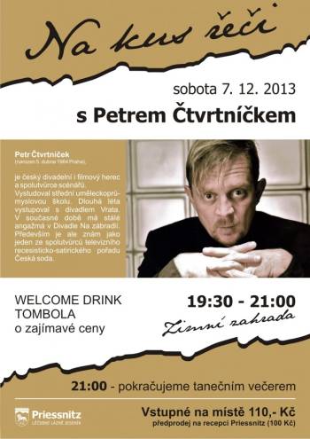 Na kus řeči s Petrem Čtvrtníčkem