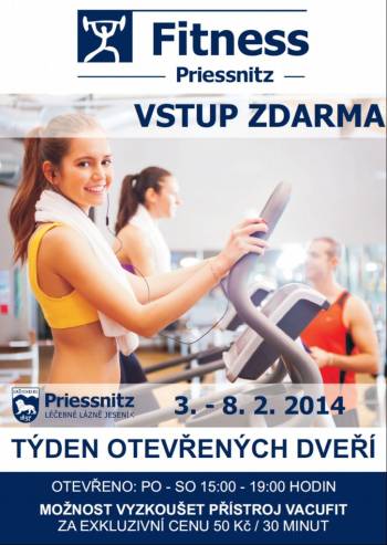 FITNESS PRIESSNITZ - TÝDEN OTEVŘENÝCH DVEŘÍ