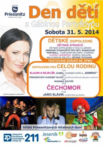 Den dětí s Gábinou Partyšovou