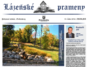 VYŠLY PODZIMNÍ LÁZEŇSKÉ PRAMENY