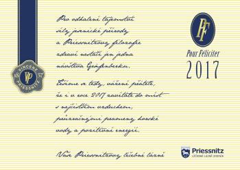 POUR FÉLICITER 2017