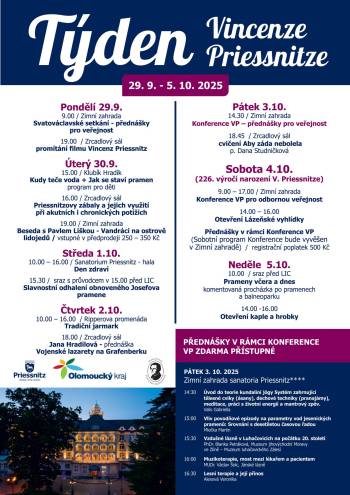 Týden Vincenze Priessnitze
