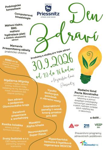 Den zdraví s podporou Olomouckého kraje