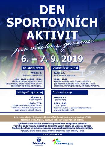 Dny sportovních aktivit pro všechny generace