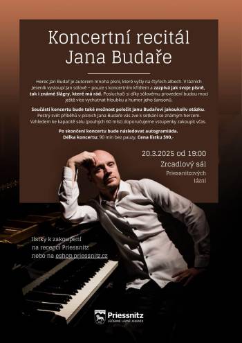 Koncertní recitál Jana Budaře