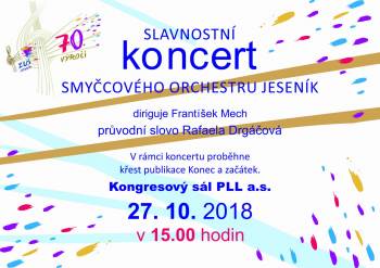 Slavnostní koncert SMYČCOVÉHO ORCHESTRU JESENÍK