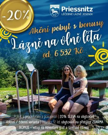 Lázně na vlně léta - AKČNÍ POBYT