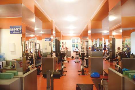 Lázeňské fitness centrum - posilovna